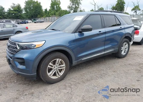 2020 Ford Explorer Xlt из США, поврежденный, VIN 1FMSK8DH2LGB70899